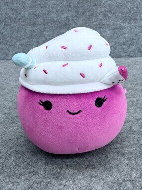 Squishmallows Nicota the Dragonfruit Smoothie 6" Plush Toy Authentic Kellytoy